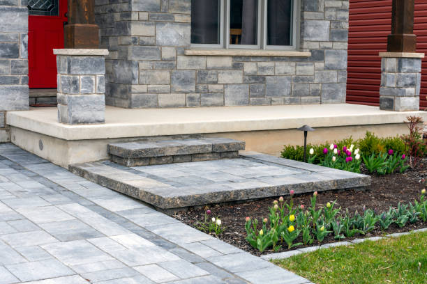 Residential Paver Driveway in Hudson, MI